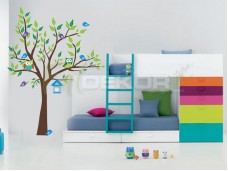 Fa baglyokkal falmatrica