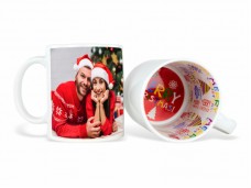 Karácsonyi mintás bögre