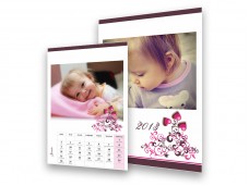 Szivecskés falinaptár