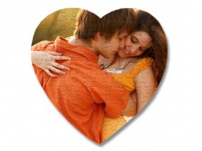Szív alakú puzzle
